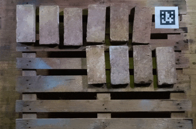 RoboBricks block scanning animation